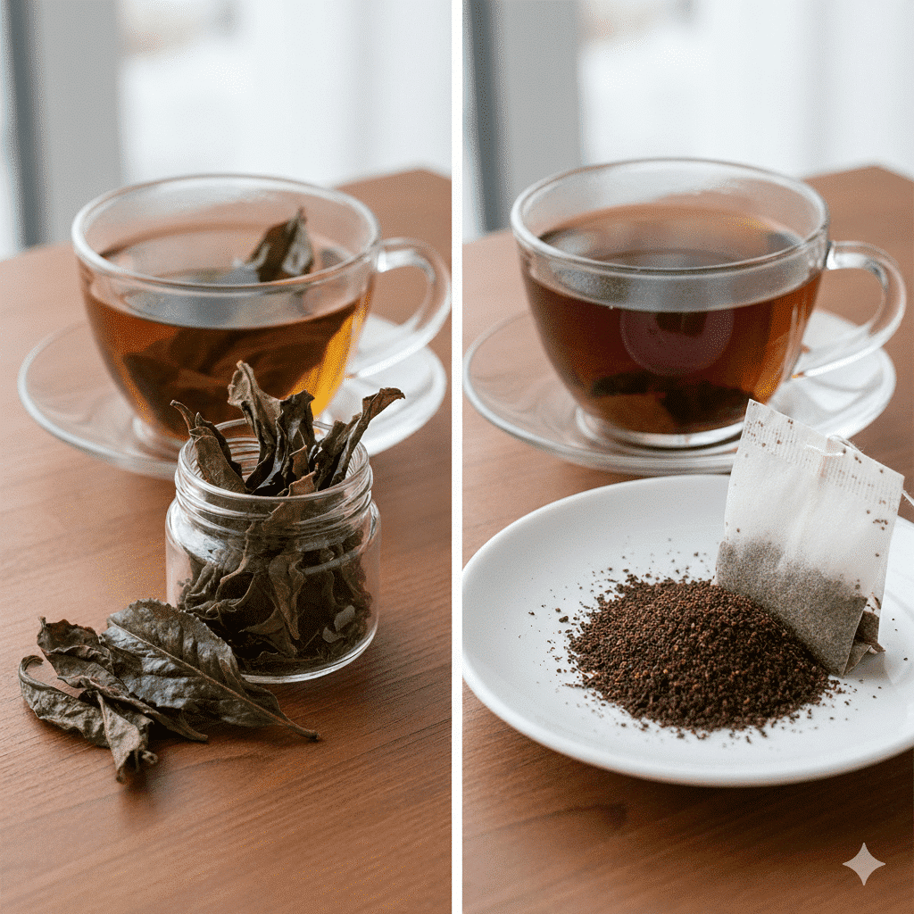 Look at the Tea - Your Tea Type (Whole Leaf vs. Fannings)